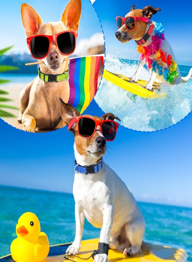 AojSup 16 Pcs Reflective Puppy Dog Collars Bulk for Litter Dogs, Adjustable Safety Nylon Dog Collar with Locking Buckle, Soft Padded Breathable Puppy Collars for Cats Pets (Small) - Image 4